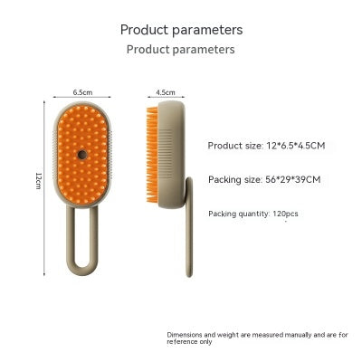 Hate bathing your pet? LOVILDS™ Steam Brush cleans without water. Long-lasting battery, 1 month per charge.